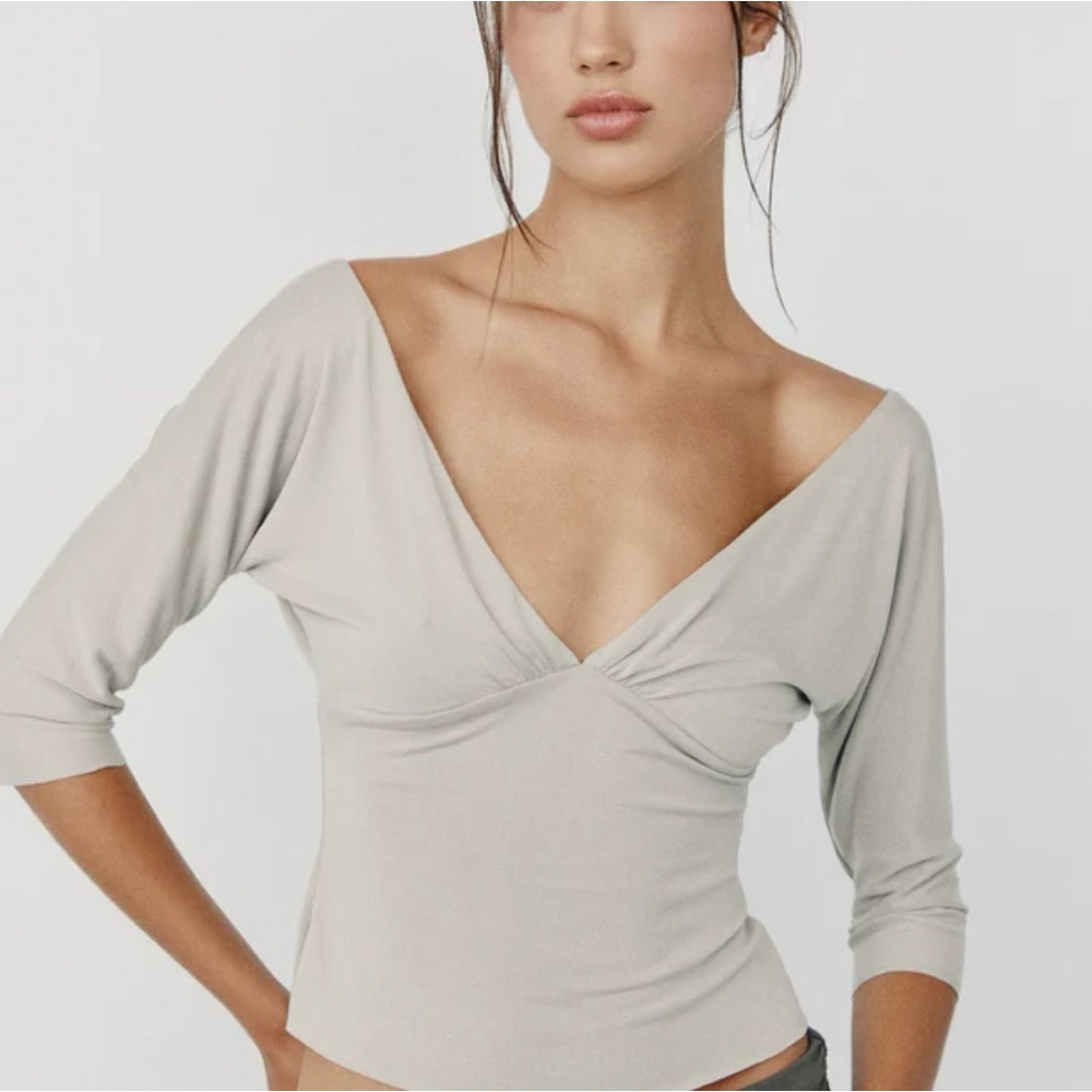 With Jean Lana Top ( stone)